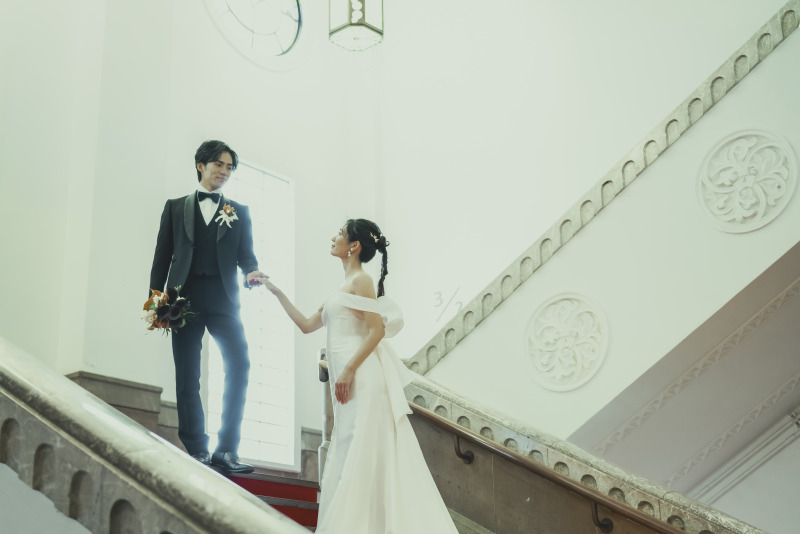 ミライザ大阪城の大階段