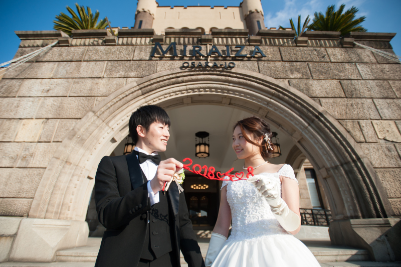 大阪で話題の「ワンフォトウェディング」をご紹介します！