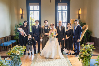 ファミリーフォトでご両家の想い出を増やしましょう