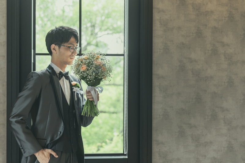 新郎様ソロショット