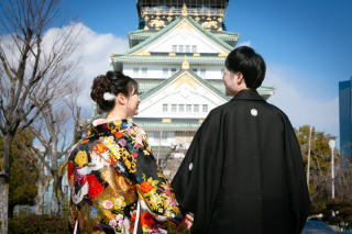 大阪城天守閣とのショットを集めてみました