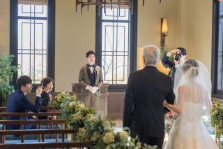 挙式風フォトで想い出を増やしましょう