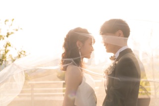 夕焼けの幻想的なひととき