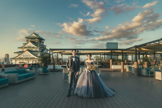 自然に魅せられて過ごすフォトウェディング