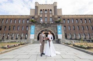 ミライザ大阪城のエントランス