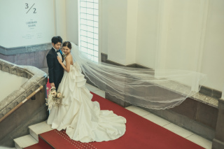 大階段でとっておきの1枚を