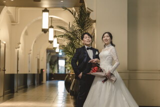 ミライザ大阪城の回廊フォト