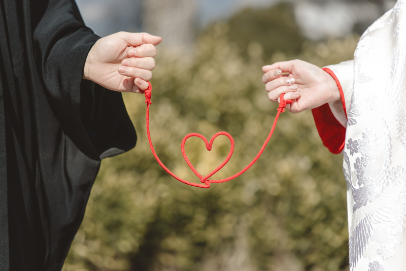 お小物を使っておふたりらしさを表現