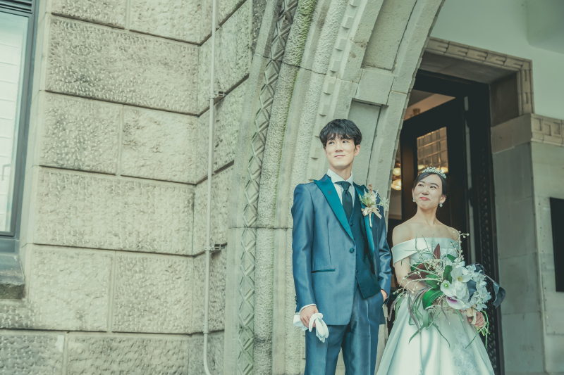 ミライザ大阪城だからこそのエントランスで