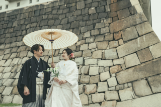 大阪城をさまざまな角度から