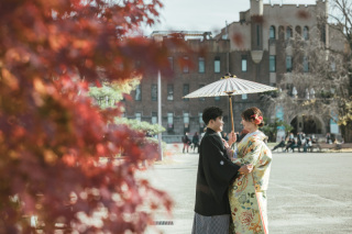 秋の大阪城公園