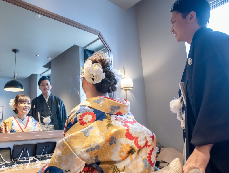 和装のヘアスタイルはお決まりですか?