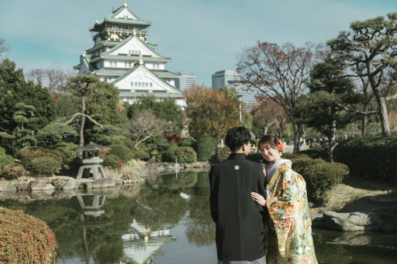 秋の大阪城公園