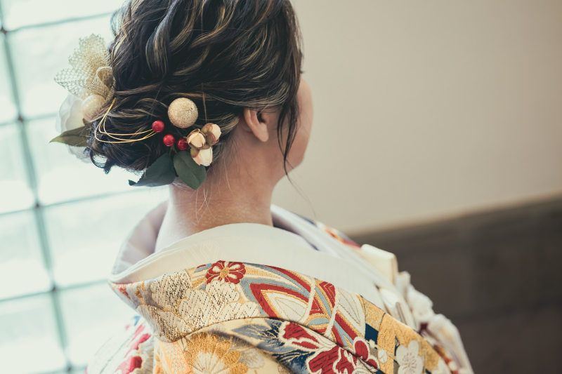 和装ヘアセットのご紹介