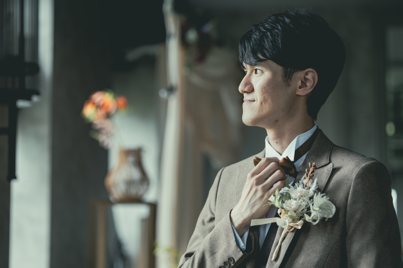 新郎様ソロショット