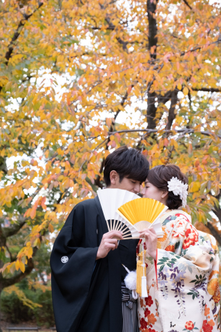 秋はフォトウェディング日和