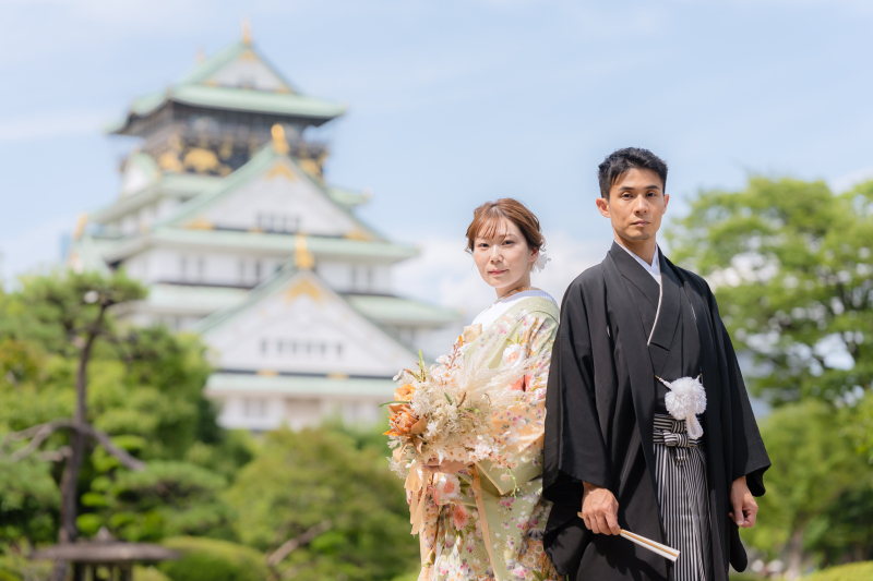 大阪城天守閣と想い出をカタチに残しましょう