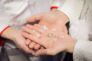 お手元ショット