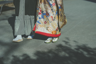 足元ショットでおしゃれにきまる