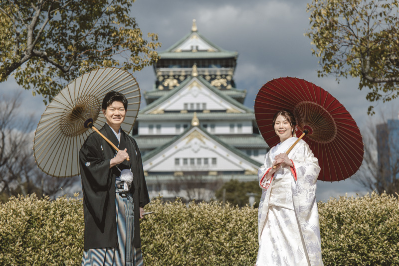 大阪城天守閣と想い出をカタチに残しましょう