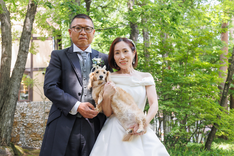 愛犬と一緒にフォトウエディングが叶う場所