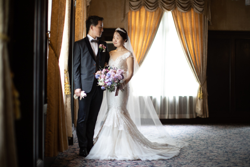 フランス風洋館でのクラシックフォトウエディング