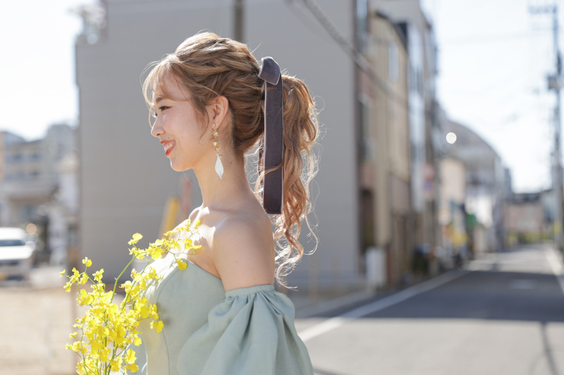 フォトウェディング撮影時のヘアスタイルについて