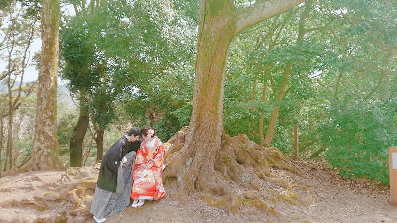 若草山 山頂は嵐(>_<)