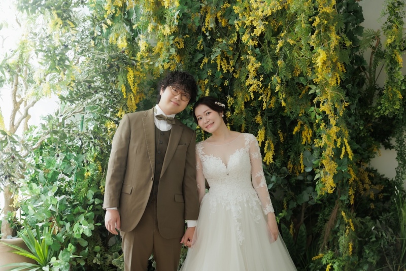 洋装スタジオ撮影