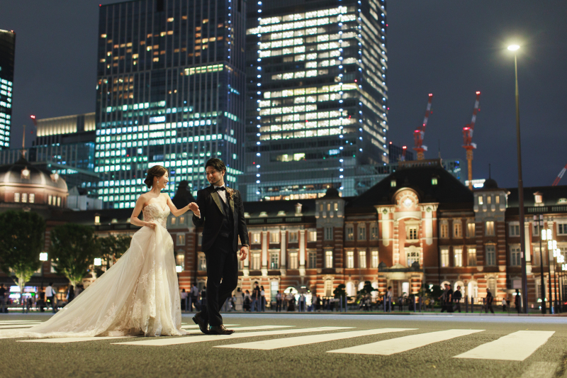 東京駅夜景ロケーション撮影のご紹介＾＾