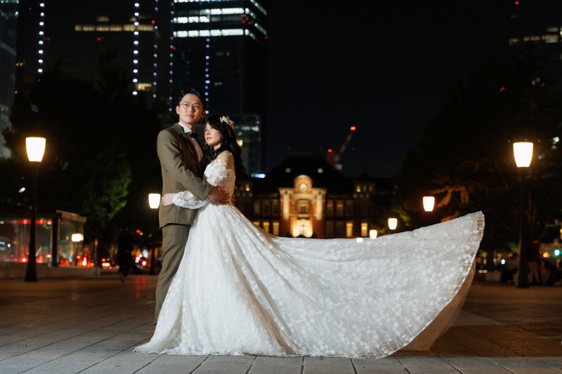 屋内庭園スタジオと東京駅の撮影で和洋両方叶えましょう♪