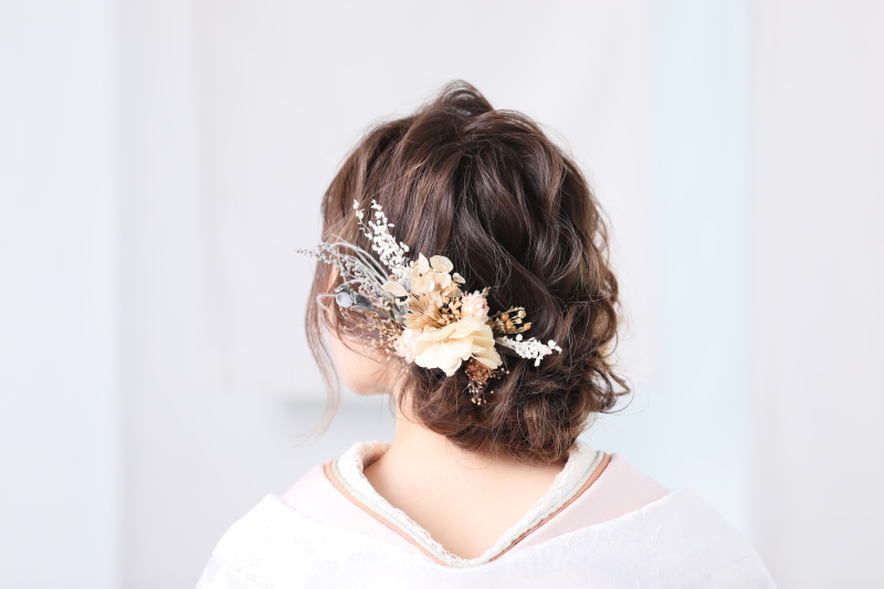 白無垢 &times; ドライフラワー✴︎*