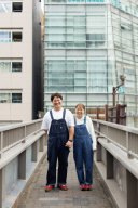 お揃いコーデで!