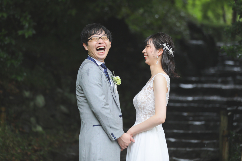 洋装 有栖川宮記念公園ロケーション