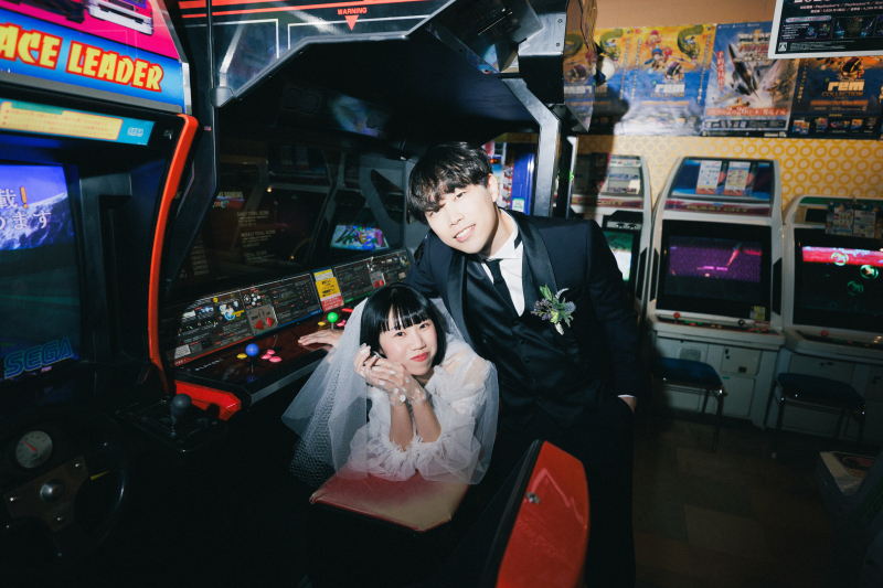 ゲームセンターで遊びながら撮影しませんか？