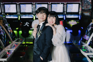 ゲームセンターで遊びながら撮影しませんか？