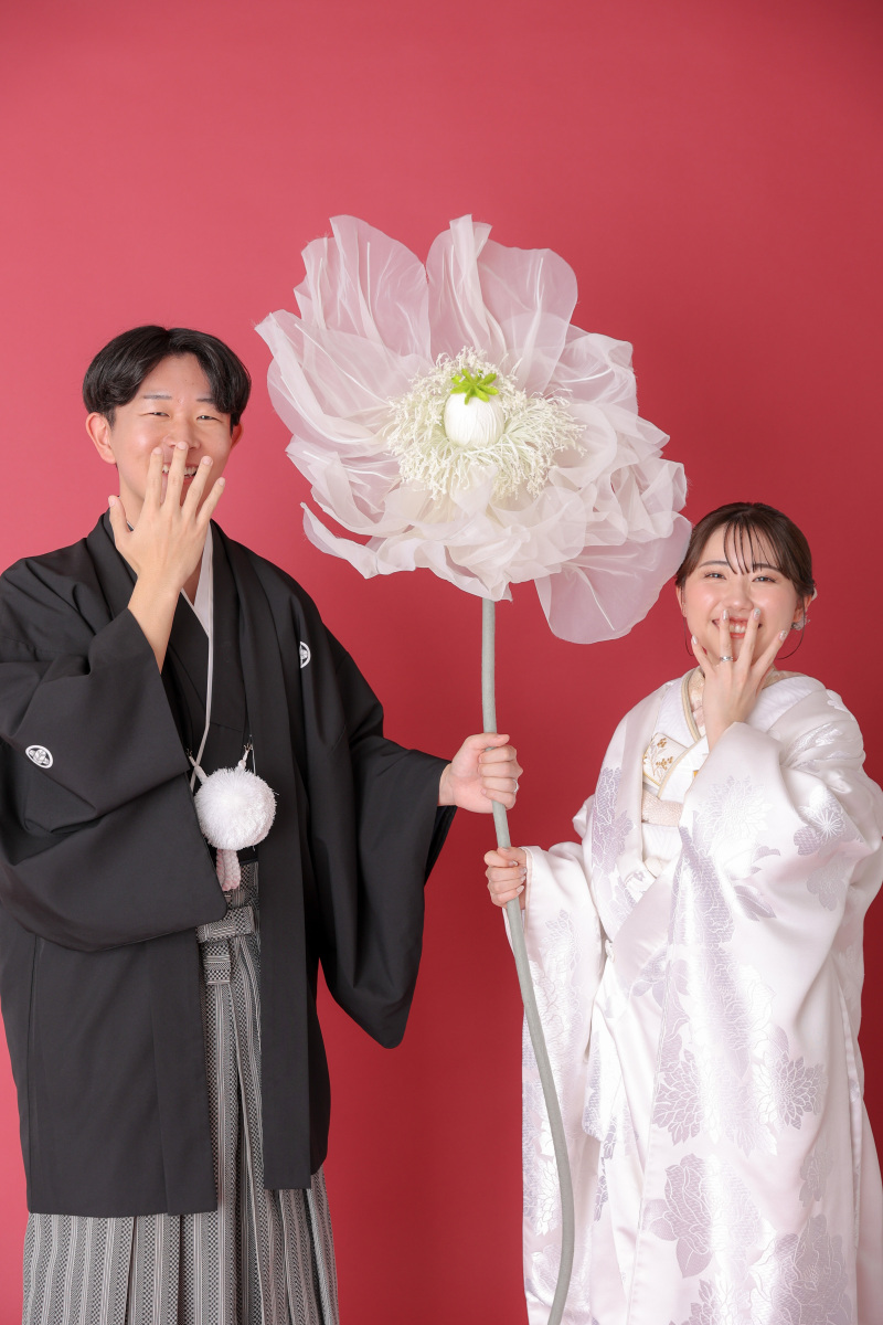 シンプル　×　和装スタジオ 