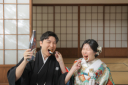 ユーモア溢れる和装スタジオ撮影の紹介!