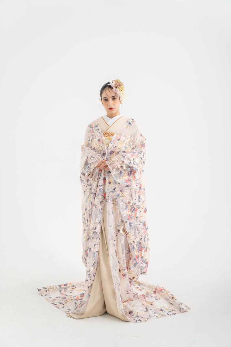 新作打掛-Lilas(リラ）White-
