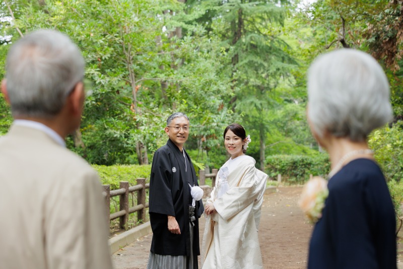 和装有栖川宮記念公園ロケーションと洋装ハウススタジオ