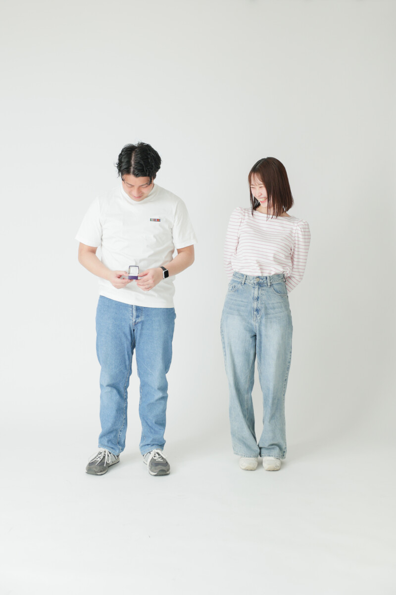 入籍の記念に撮影！