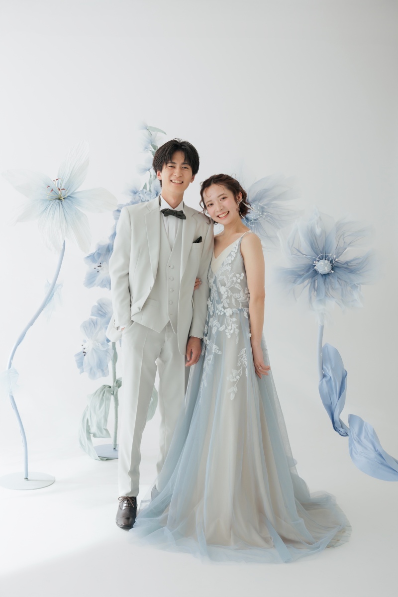 ジャイアントフラワーで透明感たっぷりなお写真を