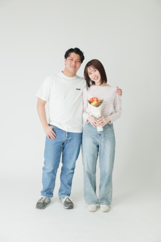 入籍の記念に撮影！