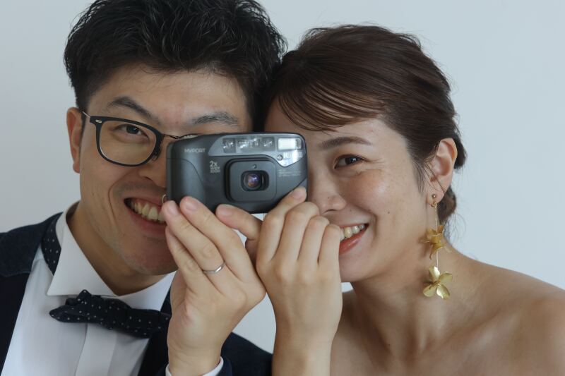 小物を使ってお二人らしいお写真を