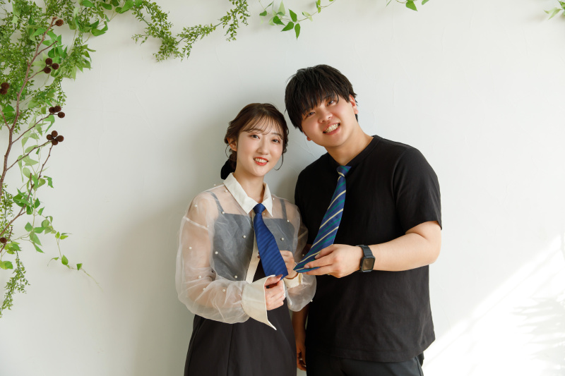 お二人らしさ溢れる入籍フォト