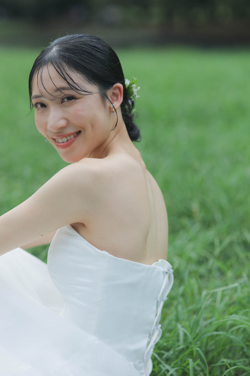 自然な公園に合う衣装・ヘアメイクのご紹介!