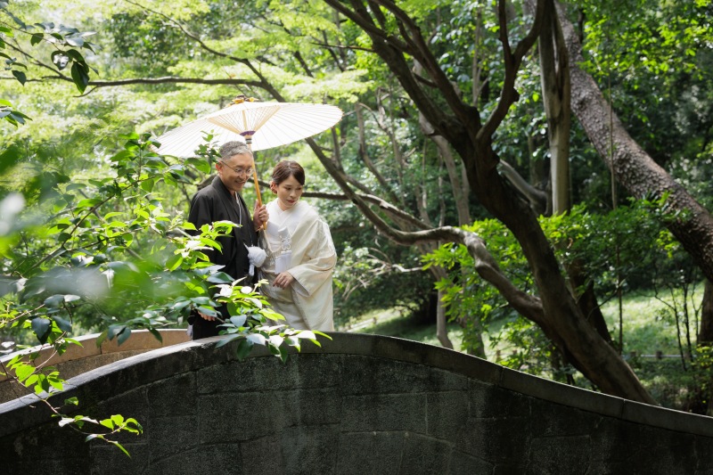 和装有栖川宮記念公園ロケーションと洋装ハウススタジオ