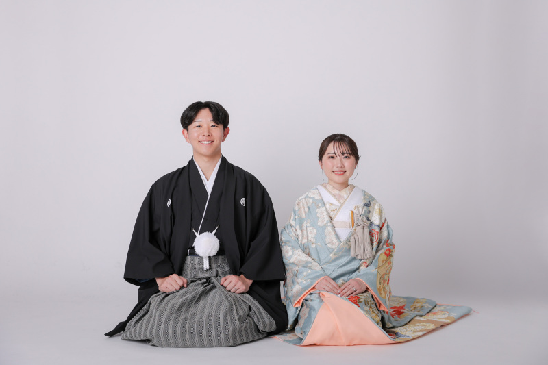 シンプル　×　和装スタジオ 