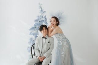 ジャイアントフラワーで透明感たっぷりなお写真を