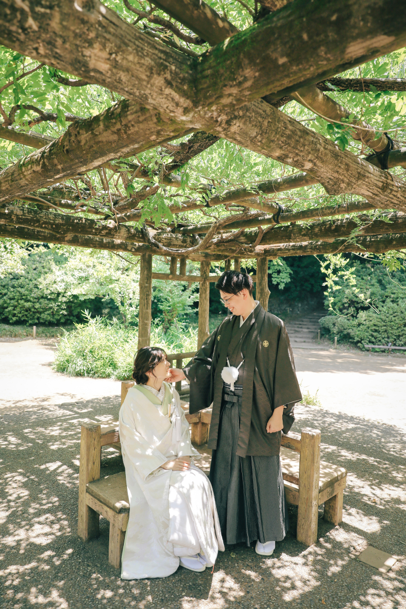 和装ロケーションと洋装ハウススタジオでフォトウェディングを満喫！